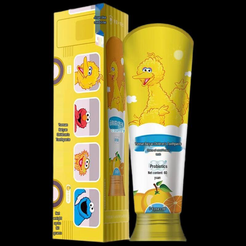 

Yunnan Baiyao Kids Probiotic Fluoride-Free Toothpaste