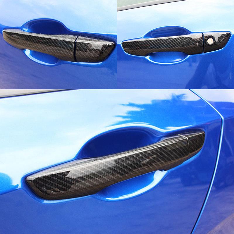 Door Handle Cover For Honda Civic Sedan Hatchback 2016 2017 2018  New ABS Chrome Trim Overlay Car Styling Molding