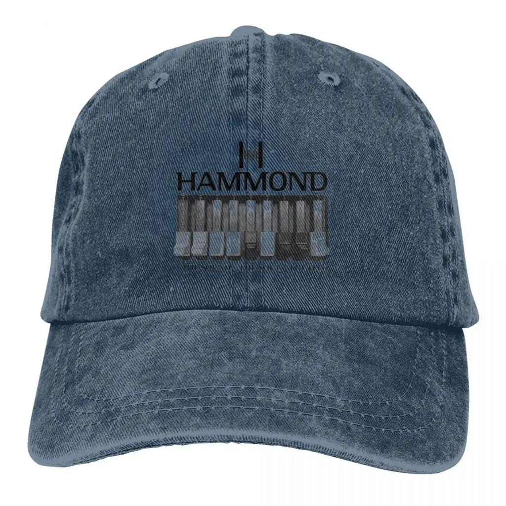 Hammond Organ Logo Baseball Cap Graphics Classic Unisex-Teens Printed Trucker Hat Cute Rock Adjustable Baseball Caps
