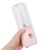 Portable Blender 500ml Mini Personal Juicer Blender for Smoothies Shakes USB Rechargeable with 6 Leaf Blade for Sports