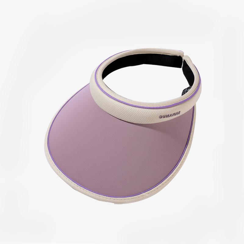 

Стиль Шляпа Универсальный Минималистичный Однотонный Женская Уличная Шляпа-капюшон от солнца фиолетовый