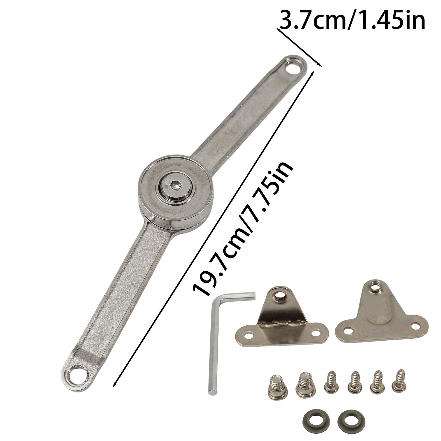 

Hydraulic Randomly Stop Hinges Furniture Adjustable Cabinet Support Rods Stop Spring Hardware Lift Up Flap Stay Door Hinge
