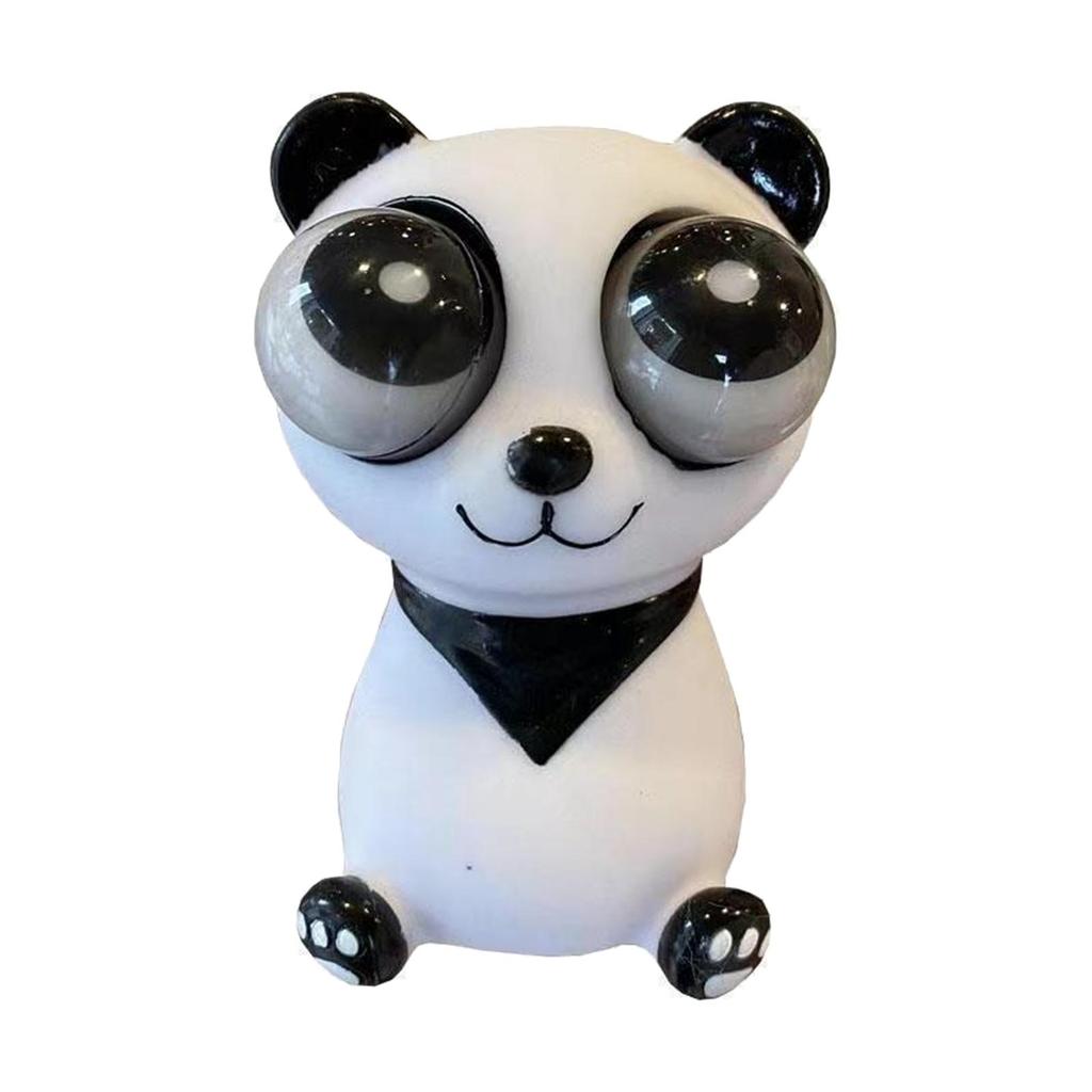 Panda Relaxing Toy Eye Popping Sensory Squeezing for Holiday Gifts Goodie
