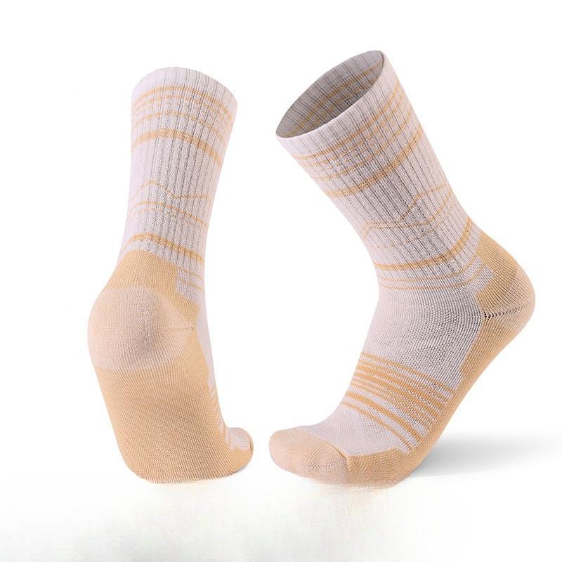 Men's Autumn and Winter Outdoor Thick Warm Towel Bottom Hiking Wool Tube Socks