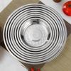 Chang Baosen 304 Stainless Steel Round Dinner Plate
