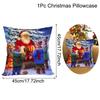 Christmas Cushion Cover Santa Decorative Throw Pillow Case Christmas Decorations For Home Navidad Natal Gifts New Year