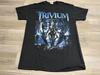 2014 TRIVIUM Größe Medium T-Shirt VENGEANCE FALLS Nordamerika Tour Metall Schwarz