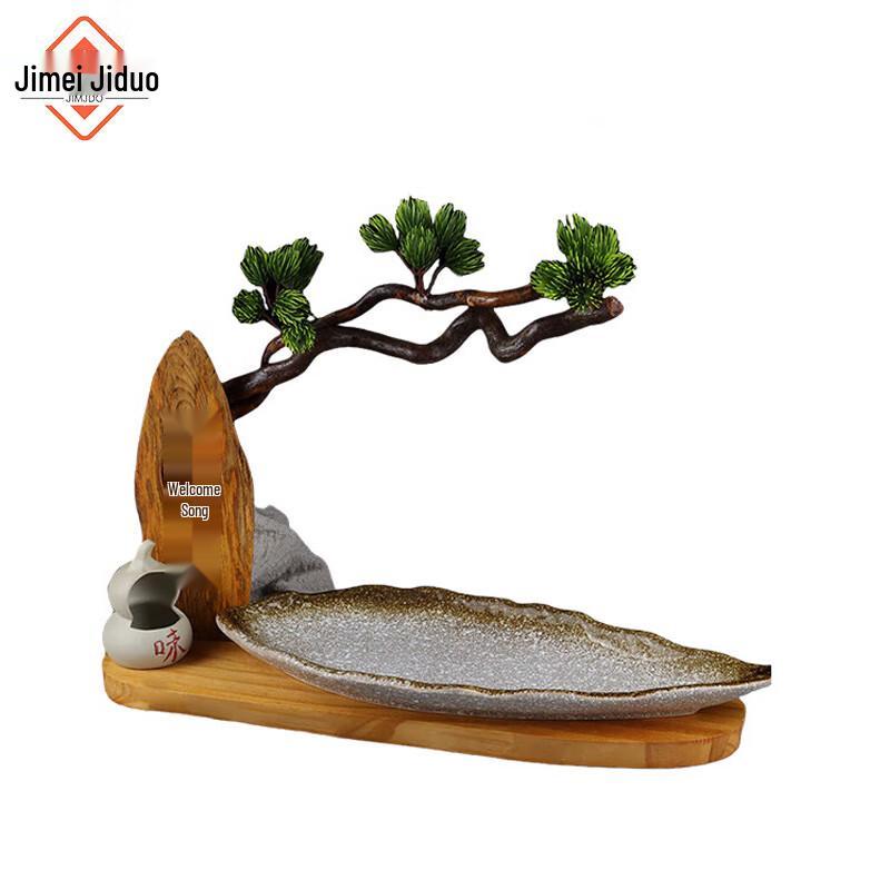 Chinese Style Creative Ceramic Serving Plate