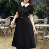 ZANZEA Womens Summer Casual Elegant Short Sleeve Dress