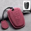 Kožené pouzdro na klíč od auta Kryt Skořepina Pro Hyundai Grand Santa Fe 3 DM I30 IX35 Ix45 Encino KONA Solaris Azera Grandeur Creta 2 Kona