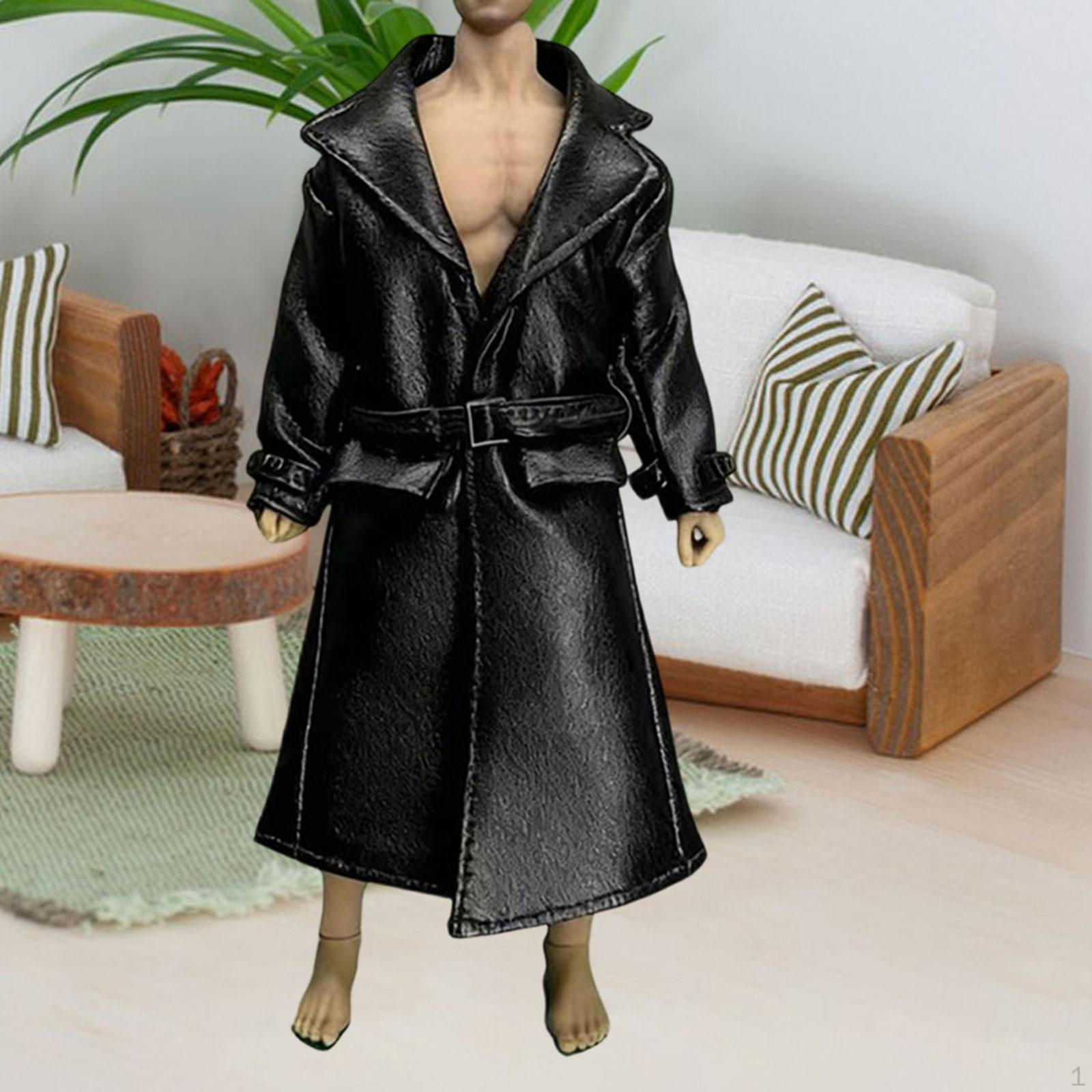 

1/12 Scale Action Figure Clothes Men Women Body Accessory Stylish Model Costume for