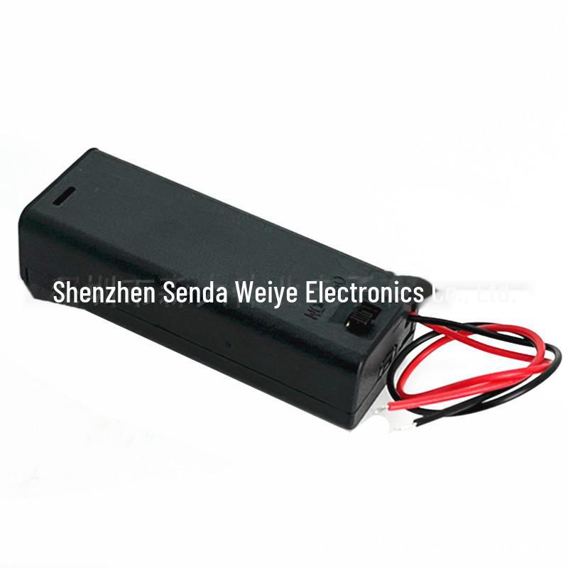 AA Battery Box with Cover and Switch