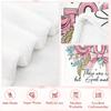 1pc But God Flannel Blanket, Floral Scripture Design Print, Polyester, All Season, Home Travel Picnic Camping, Machine Washable