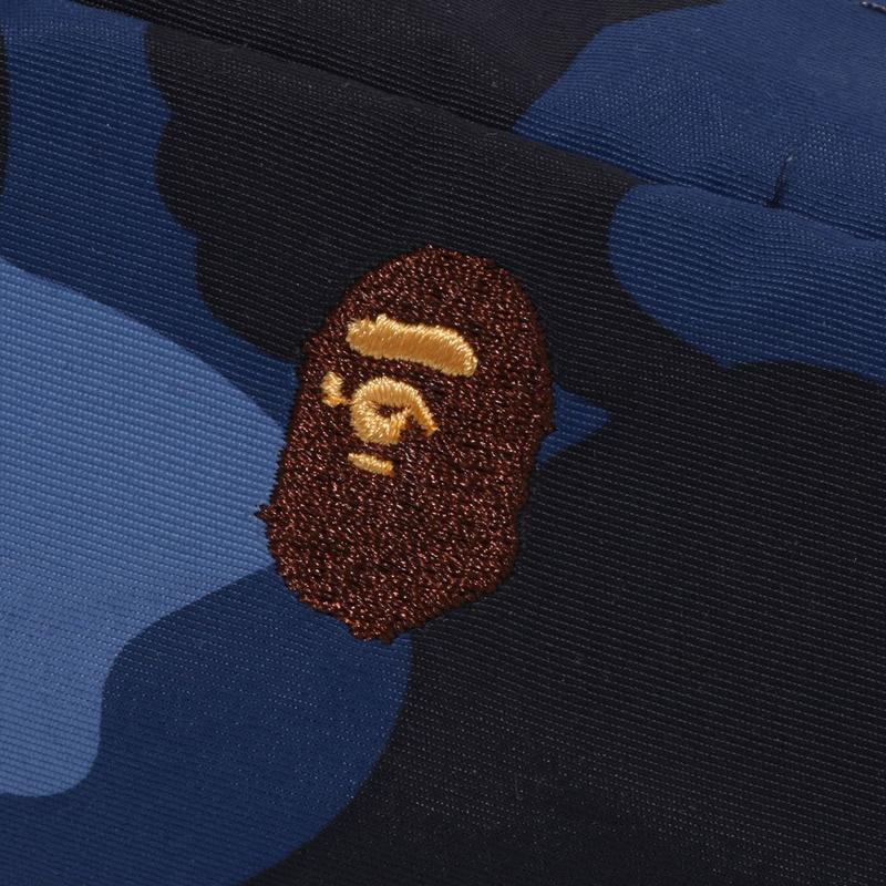 A Bathing Ape Camouflage Pattern Fabric Travel Storage Bag Unisex bags Dark-Blue Purple Red 0ZXBGM002901Q