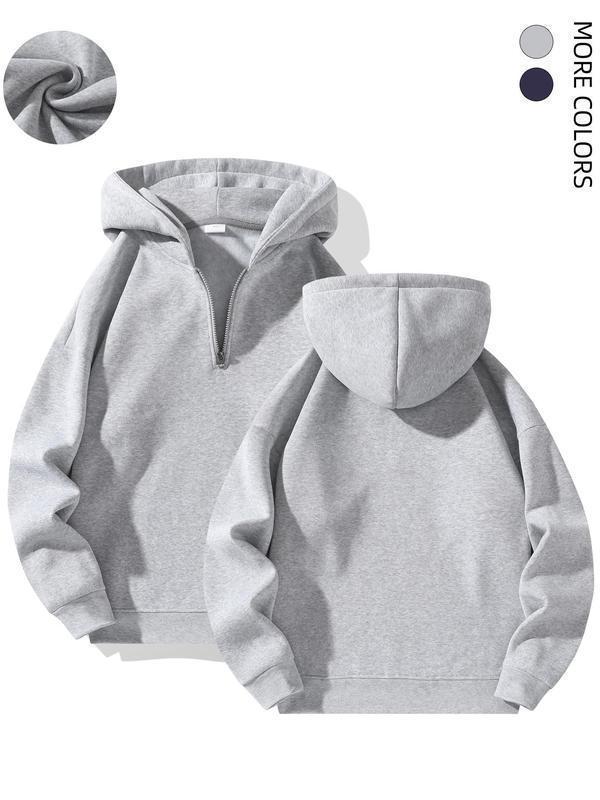 Oversized Couple Hoodies - 17 Colors, Unisex Long Sleeve Pure Cotton Sweatshirts