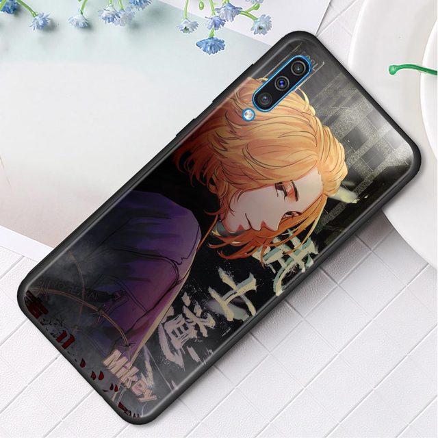 Silikonový kryt s motivem komiksů Tokyo Revengers pro Samsung Galaxy A50 A70 A10 A20e A30 A40 A20s A10s A10e A80 A90 A60 A30s