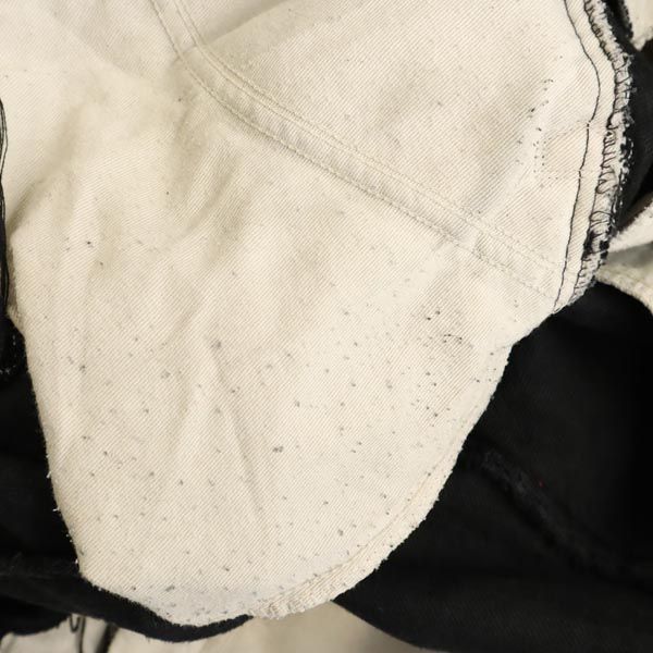 VINTAGE Black Corps Corduroy pants black Logger Pants Men's Used