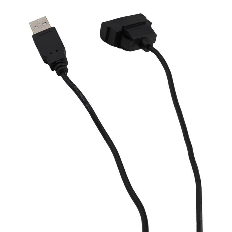 For Skoda Octavia RCD510 RNS315 Radio USB Interface Cable Adapter 150CM Black ABS Extension for Navigation System Modification