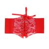Fashionable Women Waist Corset Flower Embroidery Elastic Waistband Wide Lace Slimming Body Belts Cummerbunds