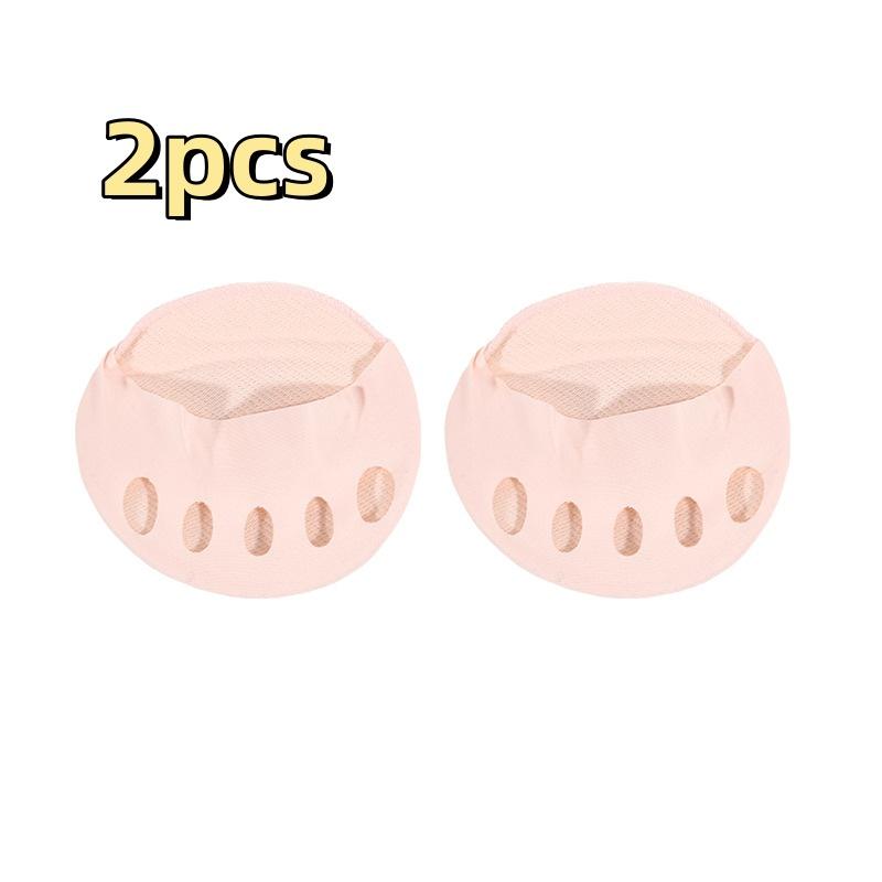 

2/4/8Pcs Five Toes Forefoot Pads for Women High Heels Half Insoles Foot Pain Care Absorbs Shock Socks Toe Pad Massaging Toe Pad