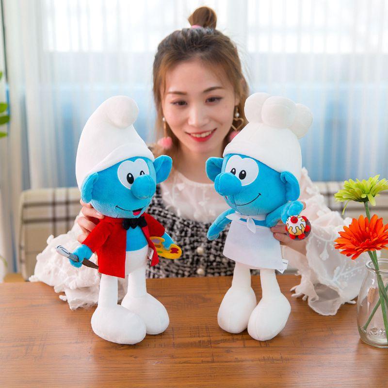 Smurfs Plush Toy Doll Pillow Soft And Cuddly Birthday Gift For Kids