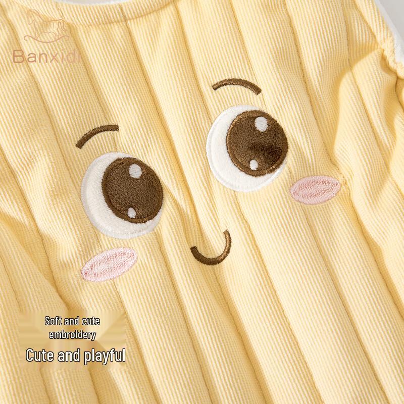 Banxidi Baby Winter Fleece-Lined Jumpsuit