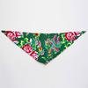 Trendy Floral Triangle Scarf for Men & Women - Outdoor Cycling, Sports, Hip-Hop Style