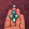 Awesome Paraiba Tourmaline Gemstone Pendant: 925 Sterling Silver Handmade Pendant Necklace Jewelry