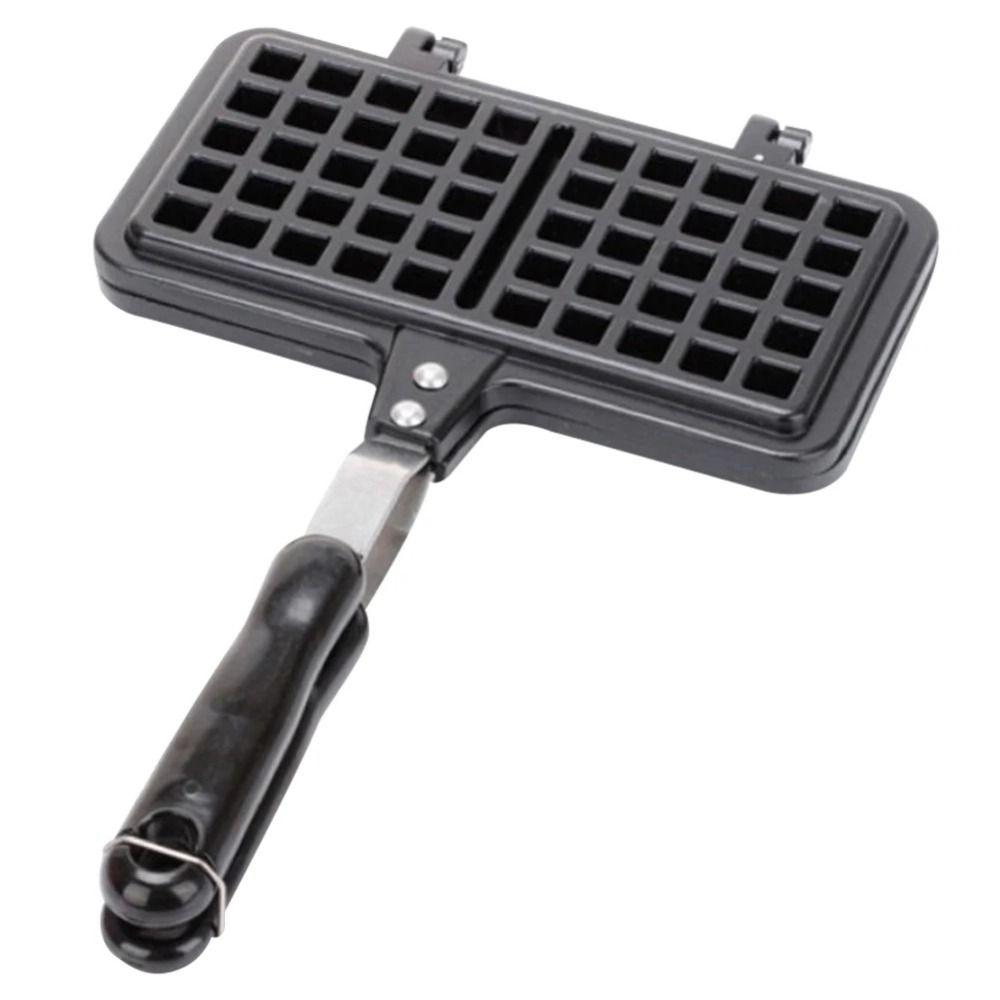 Rectangle Waffle Baking Pan Cast Aluminum Waffle Maker Machine Easy Clean Sandwich Maker  Baking