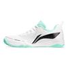 Li-Ning Comfortable Versatile Shock Absorption Breathable Non-Slip Low-Top Training Shoes Unisex Sneaker White Green APTU005-2