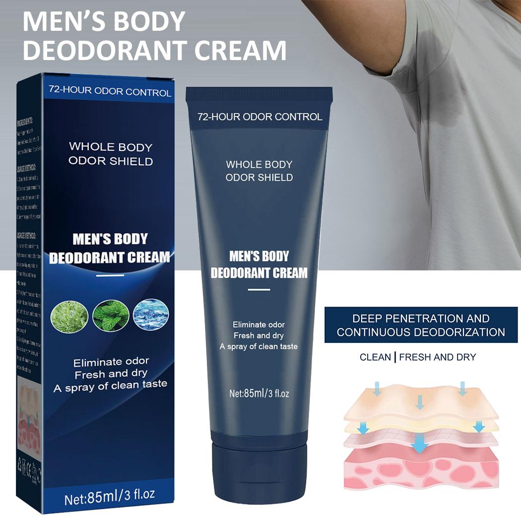 

Pdtoweb Мужской Дезодорант Крем для Тела Свежий Для Всего Тела Контроль Запаха Кожа Безопасный