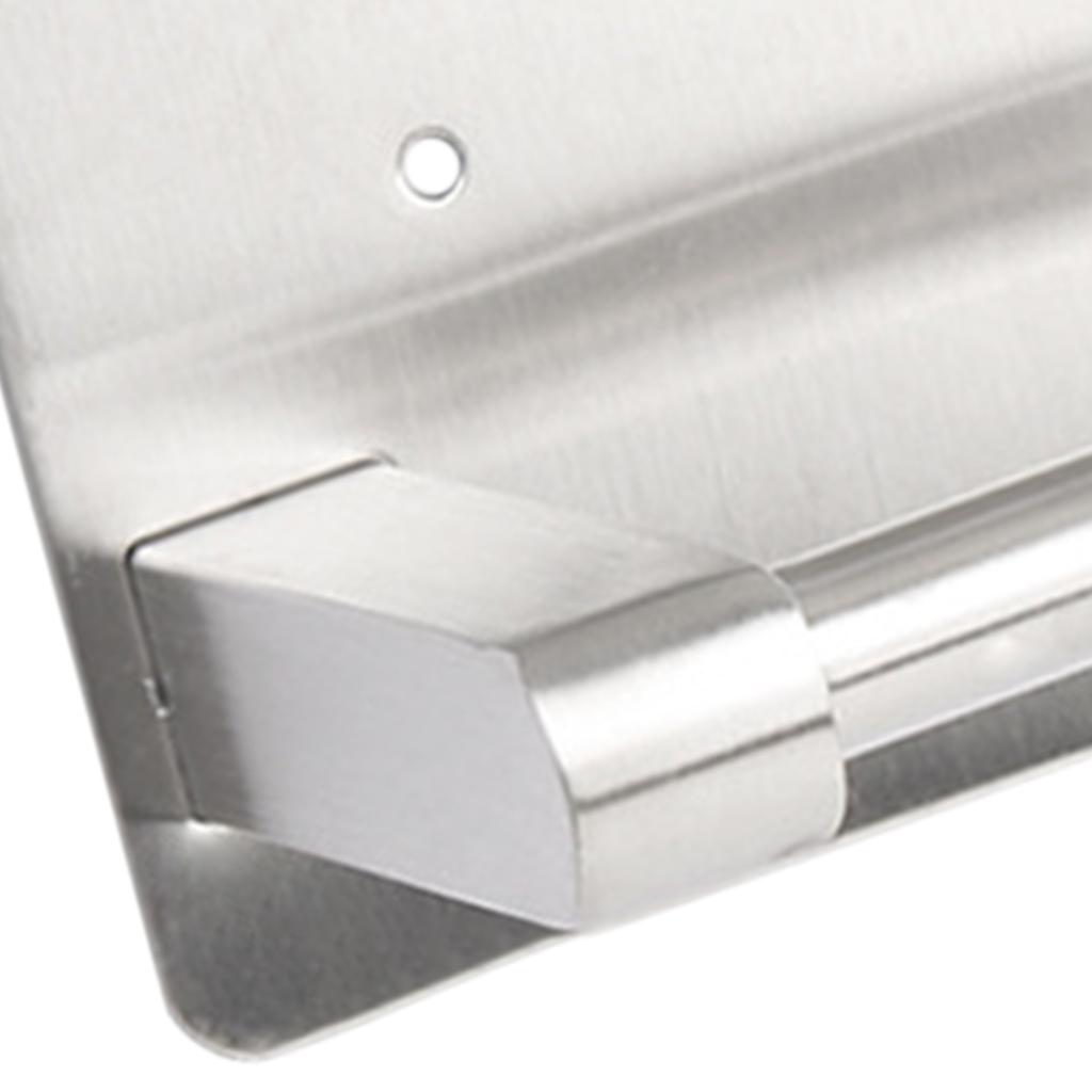 Toilet Paper Holder Stainless Steel Organizer Self Adhesive for Washroom