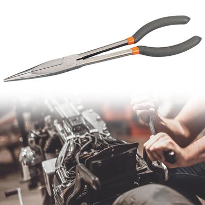 Long Needle Nose Pliers Reach Car Garage Cars Vehicles Repair Tool