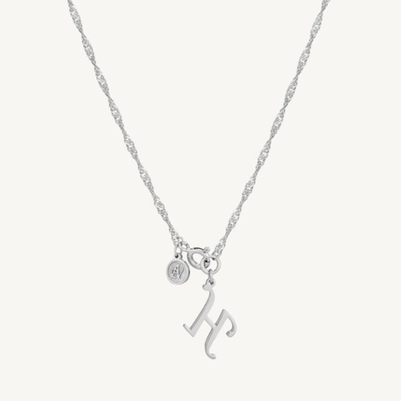 Adev Romantic Initial Necklace