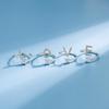 Exquisite Open Plain 26-Letter Personalized Ring: Simple & Fashionable Design for Index Finger