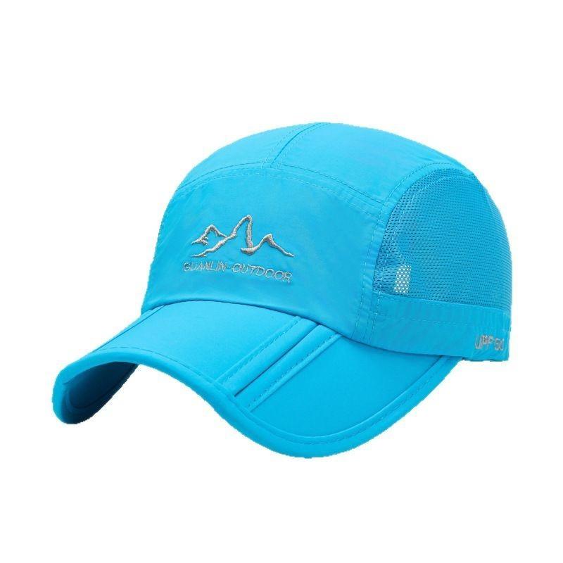Cappellino da Baseball Pieghevole Estivo da Uomo e Donna con Ampia Visiera per la Corsa all'Aperto