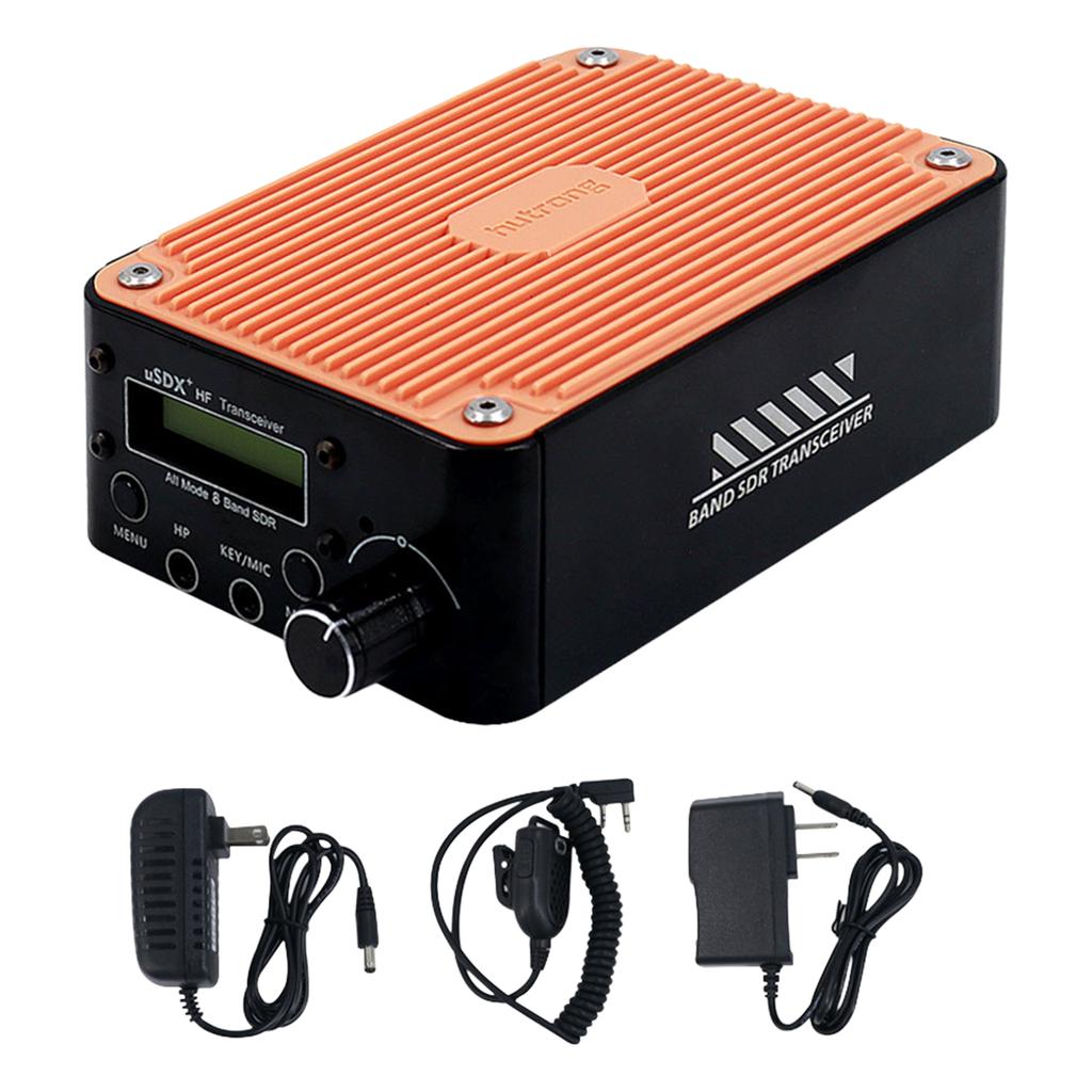 USDX+ Plus V2 8-Band Full-Mode Transceiver CW Auto-Decoding Support 8 Band SDR All Mode Transceiver for SDR SSB and QRP