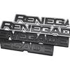 For Jeep Three Dimensional ABS Car RENEGADE Emblem Trunk Rear Sticker Decoration Decal Accessories For Jeep Renegade Grand Ch
