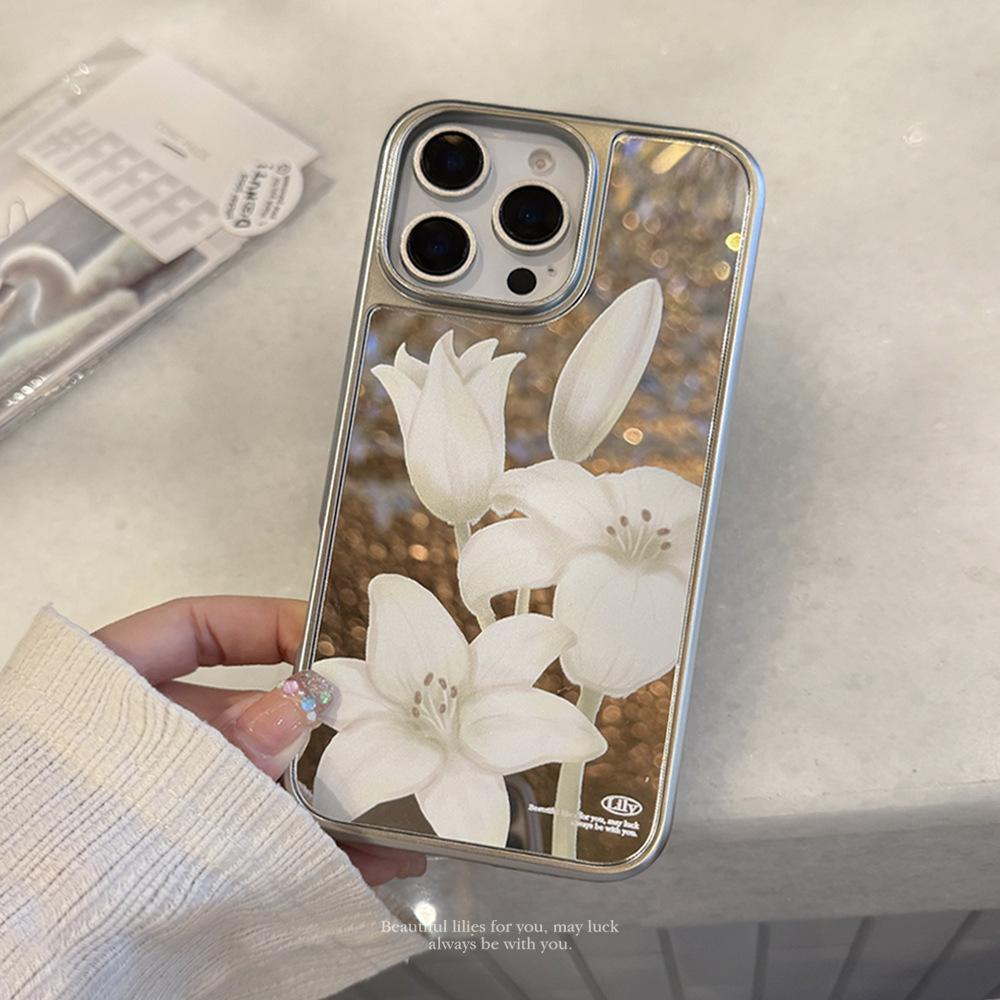 Creative Lily Phone Case for iPhone 17 and iPhone 17 Pro Max