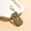 Key Chain Measure Tool Key Chain Pendant for Motorcycle Van Car Auto Maintenance Safety Inspection Handbag Purse Wallet Backpack