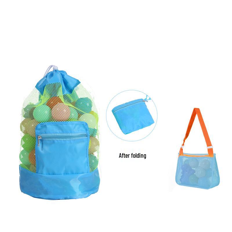 Large Capacity Children's Beach Toy Storage Mesh Bag