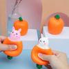 Cute Bunny Pinch Music, Decompression Pocket Stress Relief Toy, Venting Squeeze Cup Toy