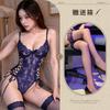 Sex Underwear Summer Lace One-piece Hollow Strap with Steel Ring Sling Shapewear Free