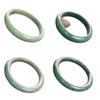 Natural A-Grade Burmese Jadeite Bangle, Round Bar, Bean and Apple Green Jade Jewelry.