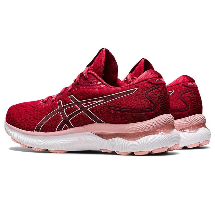 New Asics Gel Nimbus 24 'Cranberry Frosted Rose' Women's 1012B201-601