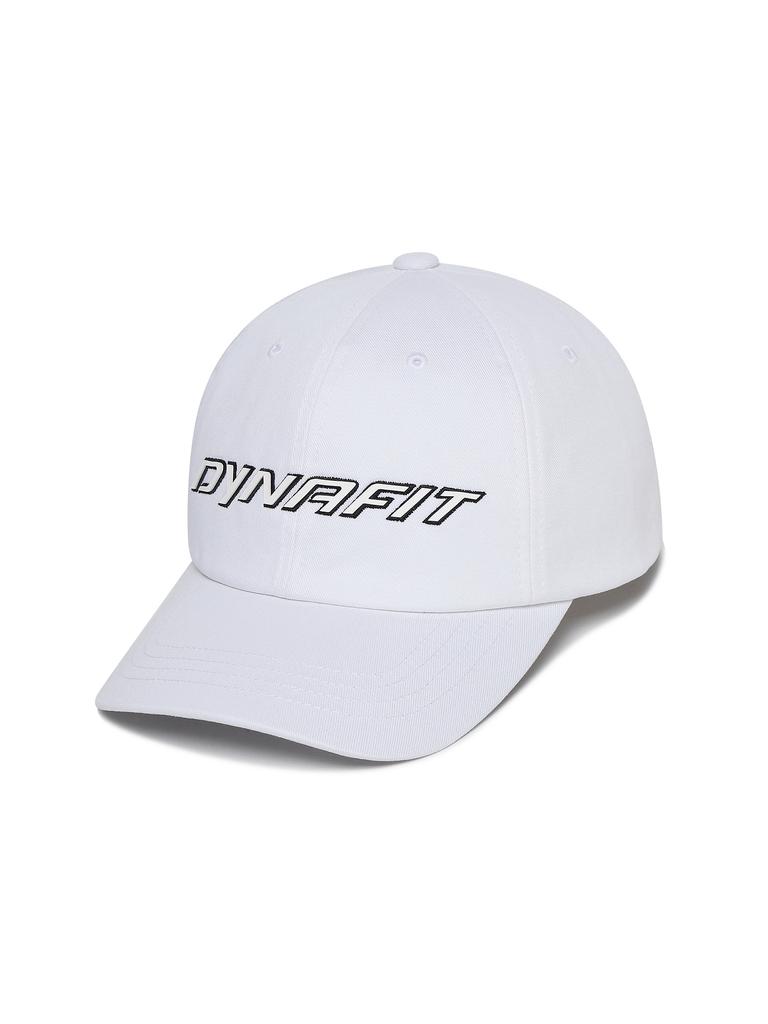 DYNAFIT Basic Fit Wording Graphic Ball Cap_White Yuf24C10W2
