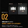 Takenous_Plus T20 LED Double Red Brake Lamp Tail Lamp Inspection 2 Pack (White/Red, S25 Double)