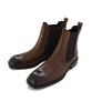 Mellos (Handmade) Square Toe Chelsea Boots - Brown