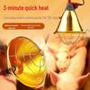 Pantalla para Lámpara de Calor Veterinaria para Cerdos y Lechones - Ideal para Granjas y Pollos de Crianza