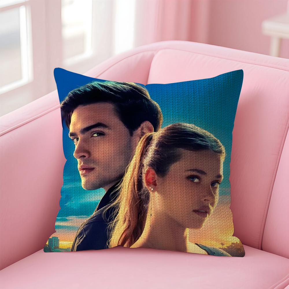 TV Show MMy Fault Culpa Cushion Cover Natural Linen Pillow Case DoubleSided Print Decorative Sofa Pillowcase Home Decor Gift